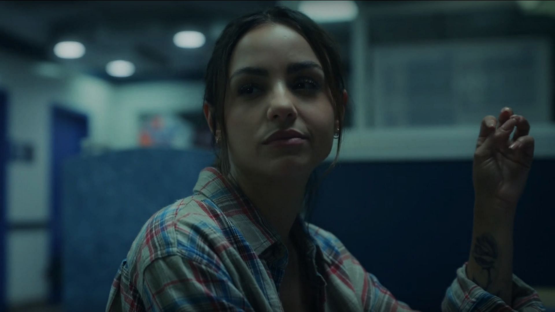 Aimee Carrero plays Elena in the Apple TV+ series Your Friends & Neighbors (Image via Apple TV+)